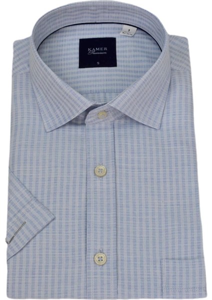 Erkek Klasik Kısa Kol Gömlek 9526 BGL-ST04748 fırsatları