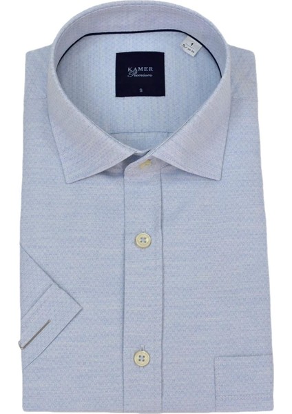 Erkek Klasik Kısa Kol Gömlek 9528 BGL-ST04749 fiyatları