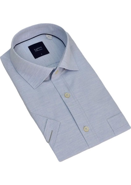 Erkek Klasik Kısa Kol Gömlek 9528 BGL-ST04749 modelleri