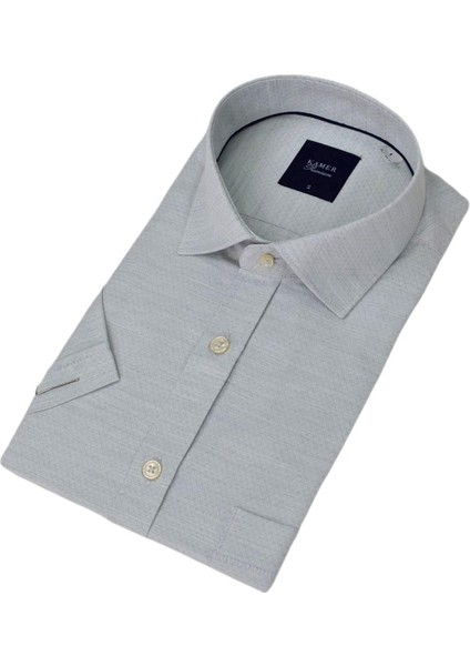 Erkek Klasik Kısa Kol Gömlek 9528 BGL-ST04749