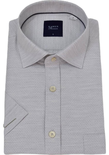 Erkek Klasik Kısa Kol Gömlek 9528 BGL-ST04749 fırsatları