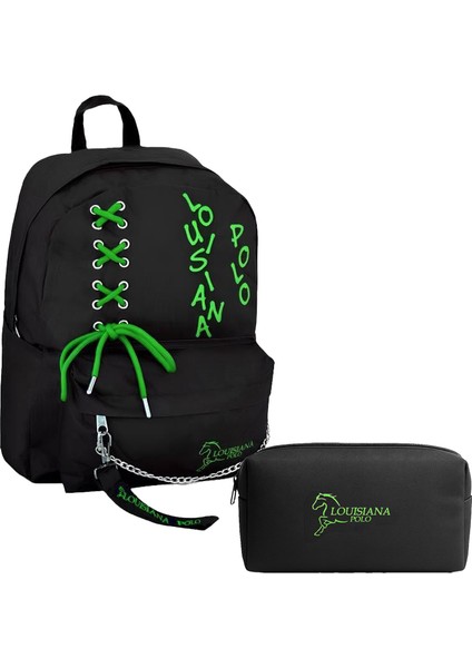 Okul Seti – Sırt Çantası + Kalemlik Yeşil 1141