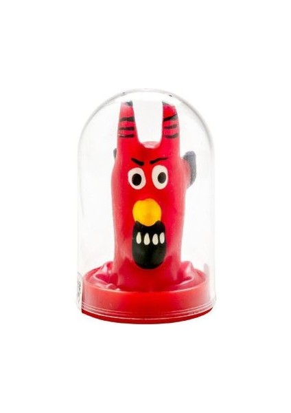 "Kırmızı Şeytan" El Boyaması Renkli Fantezi Prezervatif (Hand Painted Condom Collection)