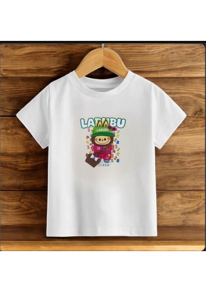 Labubu Kids Design Unisex Oversize T-Shirt
