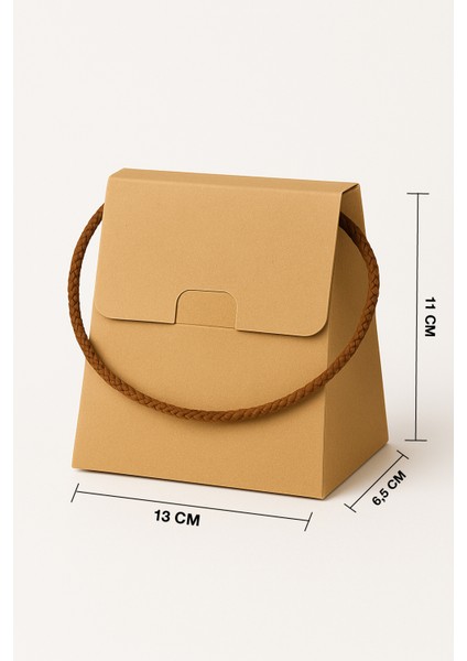 25 Adet Konsept Özel Tasarım Kraft Hediye Kutusu Çanta Boş Karton Hediye Paketi Hediyelik fırsatları