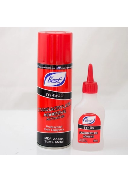 Best BY-1500 MDF Yapıştırıcısı 200ML+50GR fiyatları