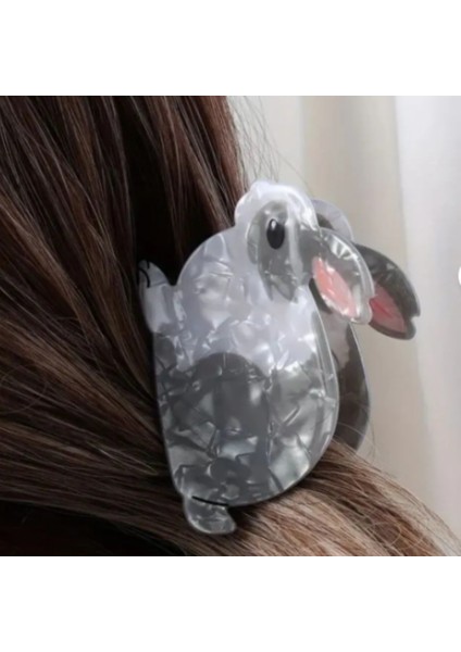 Ladybirdbujiteri Tavşan Lüks Kemik Mandal Toka