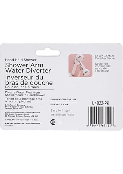 Faucet El Duşu Için Duş Kolu Yönlendirici, Krom modelleri