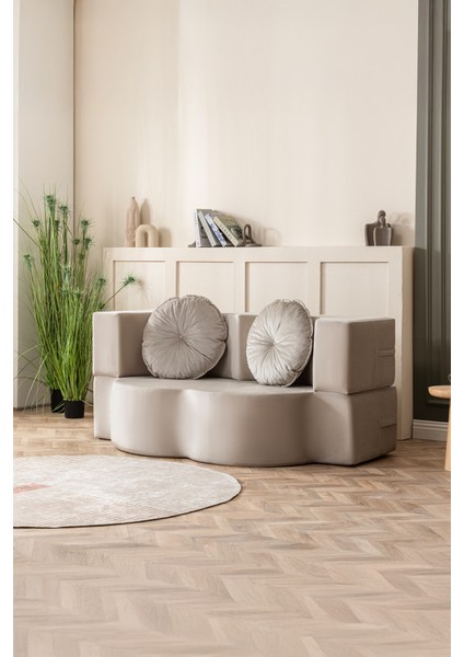 Neiro Çift Kişilik Koltuk & Yataklı & Açılabilen & Aktivite & Sünger & Modern Tv Koltuk