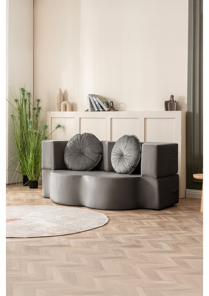 Neiro Çift Kişilik Koltuk & Yataklı & Açılabilen & Aktivite & Sünger & Modern Tv Koltuk