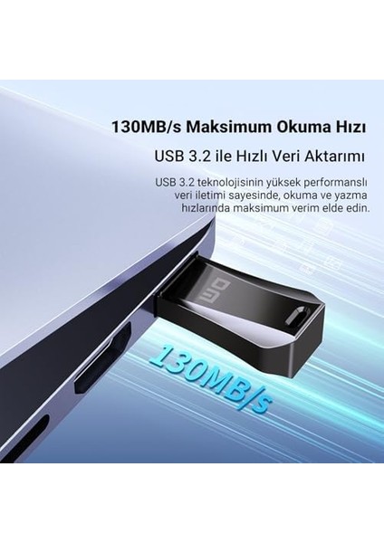 PD236 Metal USB 3.2 Gen 1 128GB USB Flash Bellek fiyatları