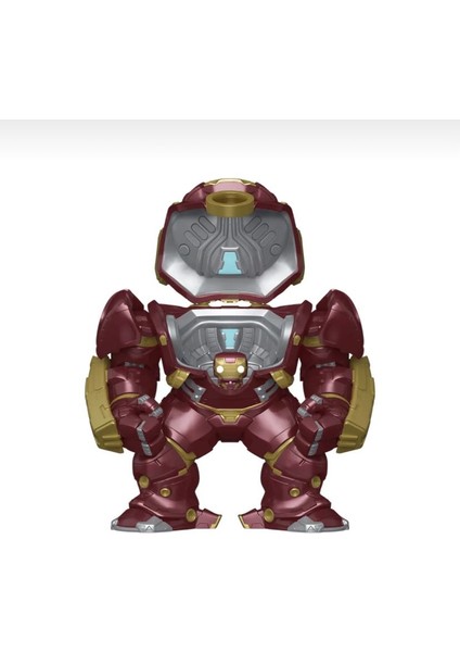 Pop Marvel Bitty Pop! Bitty Bot Hulkbuster With Iron Man Figür modelleri