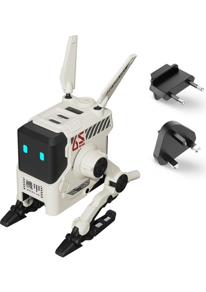 Alpha Hızlı Şarj Cihazı Gan, 65 W, 3 Bağlantı Noktalı Hızlı Şarj Cihazı, Seyahat Için Çoklu Fişli, Ingiltere/abd/abd Için Evrensel Şarj