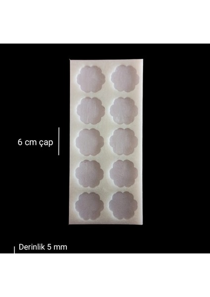 6cm - 10LU Çiçek Model Magnet Kalıbı fiyatları