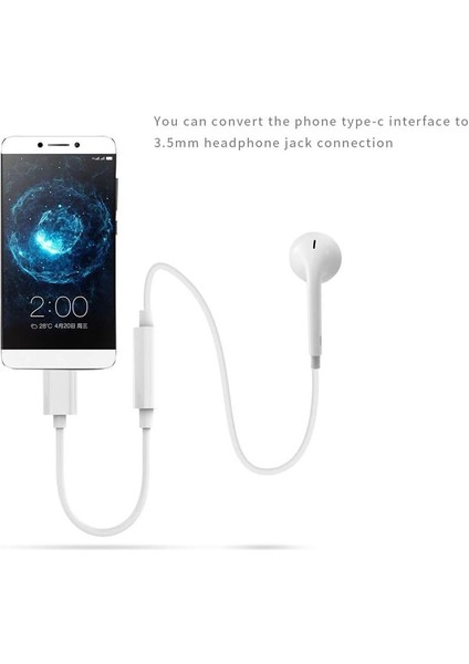 1744 Type C To 3.5mm Kulaklık Ses Çevirici Dönüştürücü USB Type-C Male To 3.5 mm Female Stereo Audio Adapter Aux Adaptör (Samsun Modeller ile Uyumlu Değildir) fiyatları
