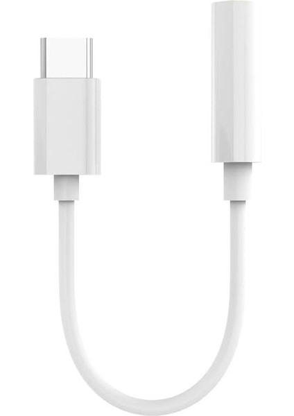 1744 Type C To 3.5mm Kulaklık Ses Çevirici Dönüştürücü USB Type-C Male To 3.5 mm Female Stereo Audio Adapter Aux Adaptör (Samsun Modeller ile Uyumlu Değildir) modelleri