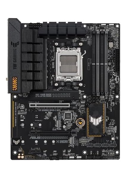 Tuf Gaming B650-E Wıfı Amd B650 Am5 Ddr5 8000 Dp HDMI 3x M2 Usb3.2 Wifi 6e + Bt Aura Rgb 2.5gbit Lan Atx Tuf Protectıon, Q-Design, Armoury Crate, Anakart modelleri