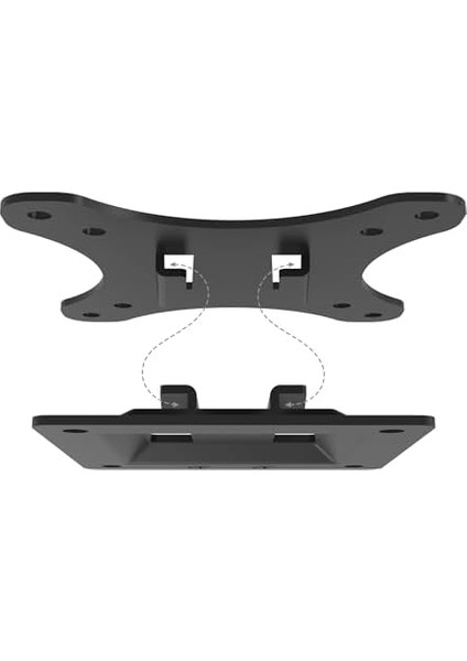 DA-90303-1 81CM (32") Büyüklüğe Kadar Olan Monitörler Için Üniversal Duvar Aparatı modelleri