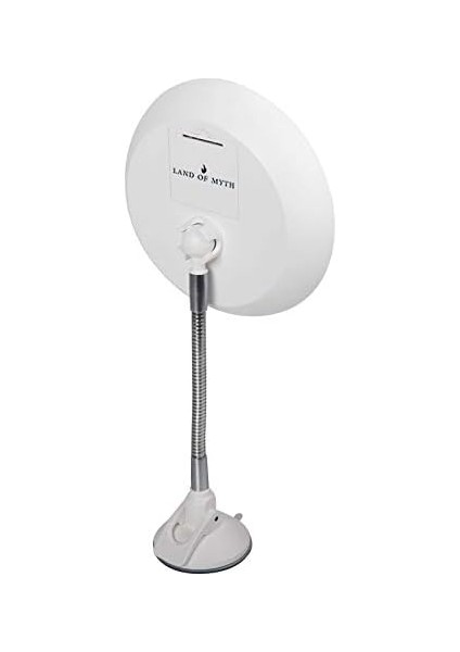 Of Myth - Şerit LED Işıklı Banyo Makyaj-Tıraş Aynası, 10X Hd Büyütme, Esnek, Dokunmatik Işık Kısma, Ayarlanabilir Kol modelleri
