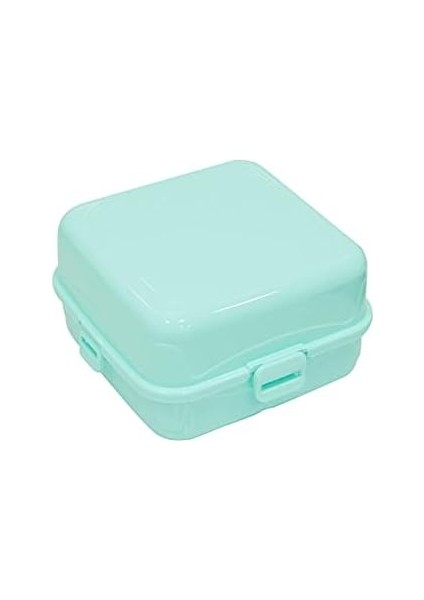 Bölmeli Beslenme Kutusu, Çocuk Kahvaltı Saklama Kabı, Öğrenci Okul Piknik Kamp Iş, Öğle Yemeği Yiyecek Koyma Çantası (Açık Mavi - Resimsiz) modelleri
