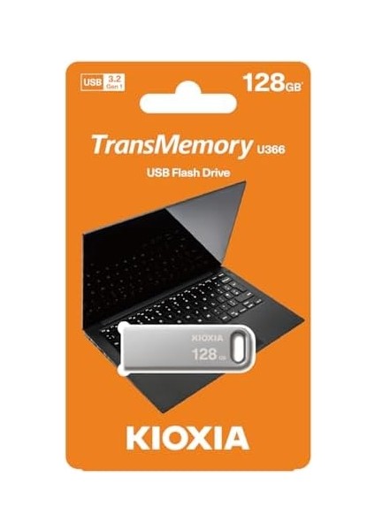 Transmemory U366 128GB USB Bellek - USB 3.2 Gen 1, Metal modelleri