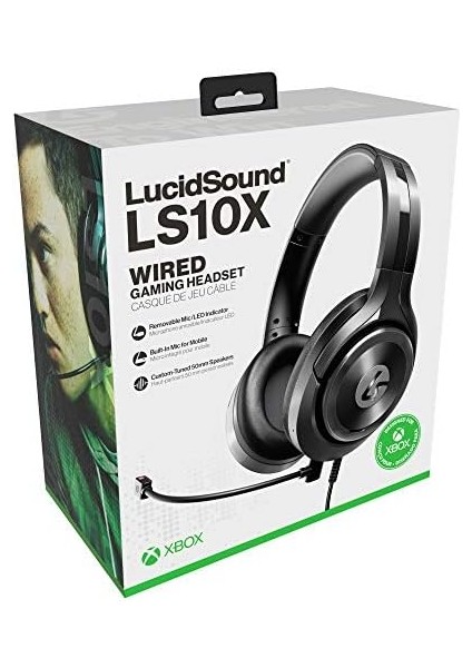 LS10X Kablolu Oyun Kulaklığı, Surround Sesli, Xbox Serisi x S Için, Siyah modelleri
