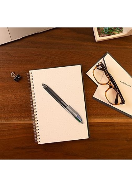 4 Colours Grip Pro Tükenmez Kalem 12'li Kutu, Kauçuk Tutacak, 1.0mm Uç, Tek Kalemde Mavi, Kırmızı, Yeşil ve Siyah Renkler fiyatları