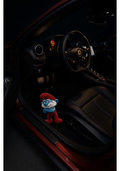 Desenli Dekoratif 4'lü Oto Paspas Takımı Tüm Araçlara Uygun Leke Tutmaz Makinede Yıkanabilir Universal Kalıp modelleri