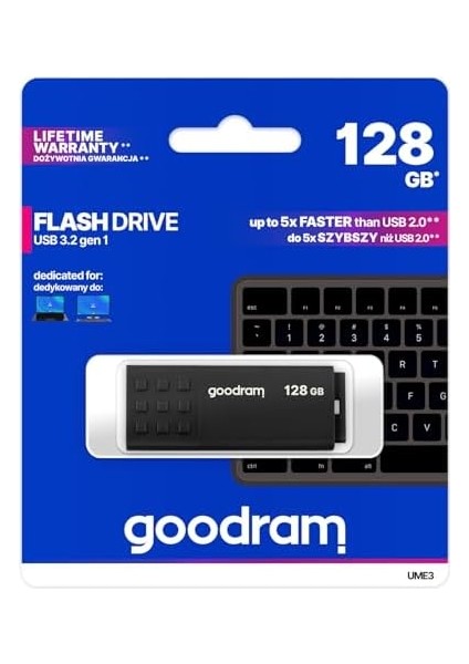 USB-UME3-1280K0R11-128GB 3.2 Gen.1 USB Flash Bellek modelleri