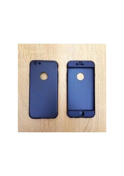 ESLIFETECH26AKSESUAR Iphone 6 Uyumlu 360 Derece Koruma Tpu Silikon Kılıf Lacivert