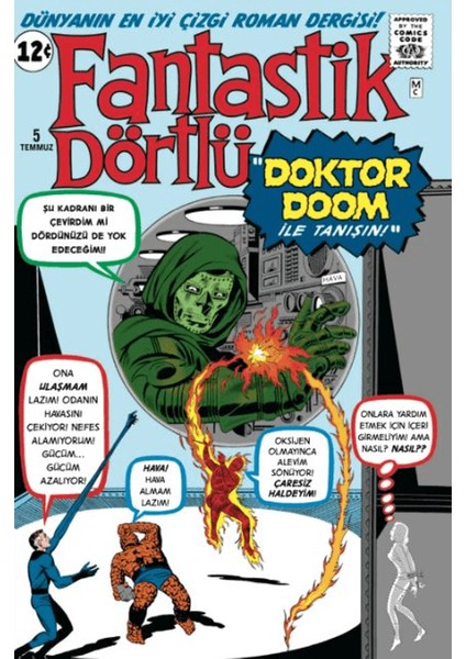 Fantastik Dörtlü Doktor Doom Ile Tanışın