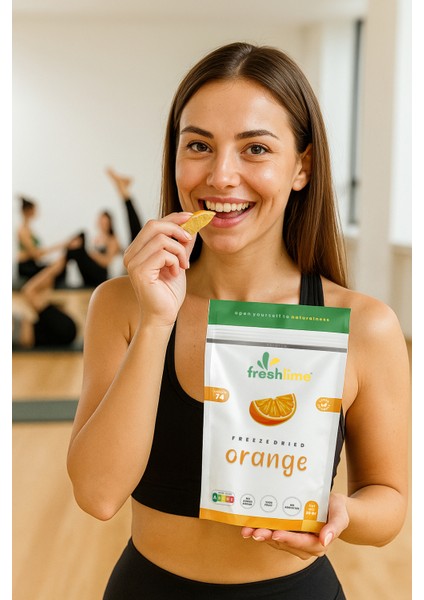 5`li Avantaj Paket Portakal Kuru Meyve Cipsi - 100 gr