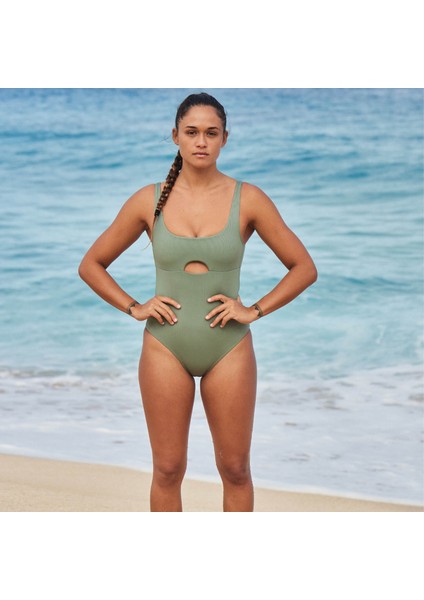 Pro The Double Line One Kadın Yeşil Mayo