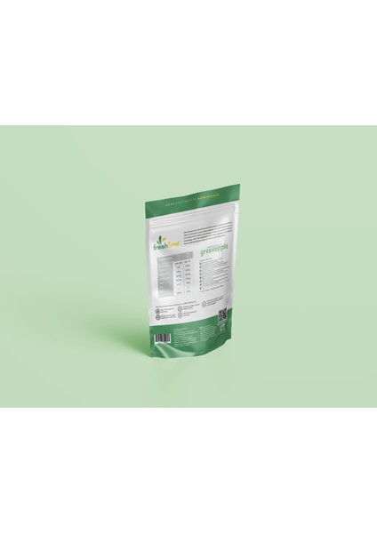 5`li Avantaj Paket Yeşil Elma Kuru Meyve Cipsi - 100 gr