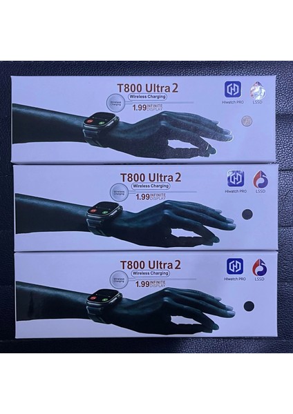 T800 Ultra 2 Spor Monitörü Erkek Kadın Spor Akıllı Saati Ios Android Hiwatch Pro App 45MM Akıllısaat