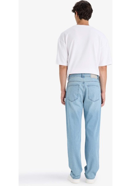 Sergio Regular Fit Normal Kalıp Normal Bel Boru Paça Jean Pantolon F2979AX25AU