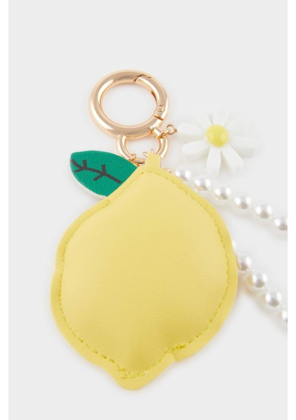 Kadın Limon ve Papatya Charm Anahtarlık F1726AXNS fiyatları
