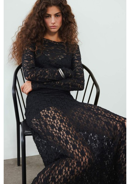 A Kesim Normal Bel Astarlı Dantel Maxi Etek F8154AX25AU fiyatları