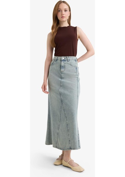 Regular Fit Yarım Bisiklet Yaka Basic Düz Kolsuz Tunik F9755AX25HS fiyatları