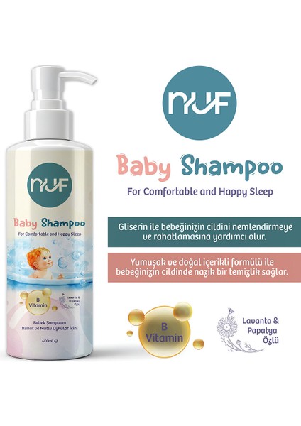 Nuf Bebek Şampuanı 400 ml modelleri