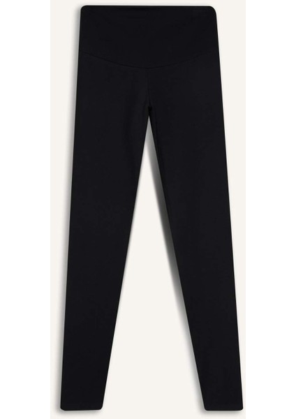 Fit Yüksek Bel Beli Saran Toparlayıcı Esnek Premium Sporcu Tayt