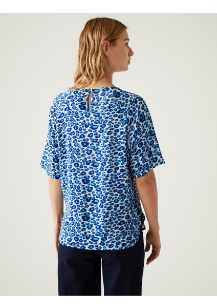 Regular Fit Kısa Kollu Bluz fırsatları