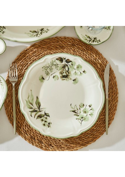 Julia Stoneware 26 Parça 6 Kişilik Kahvaltı Takımı Yeşil modelleri