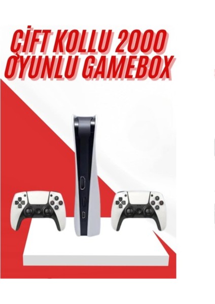 4K Hd 2.4g Kablosuz Kol 3000 Oyunlu Game Station Retro Atari Game Box