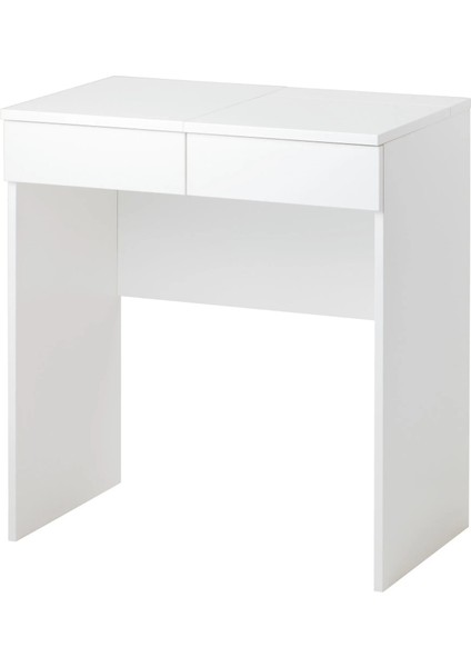 Brımnes Makyaj Masası Beyaz 70 x 42 cm Çekmeceli Aynalı fiyatları