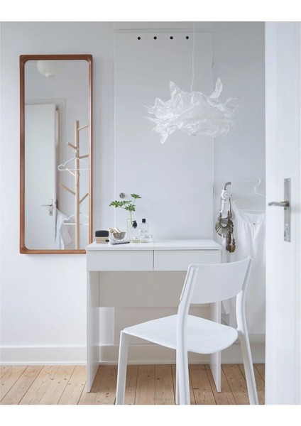 Brımnes Makyaj Masası Beyaz 70 x 42 cm Çekmeceli Aynalı modelleri