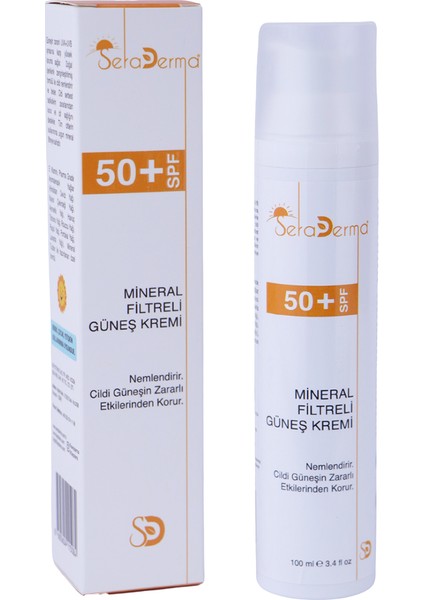 Seraderma Mineral Filtreli Güneş Kremi 100 ml fiyatları