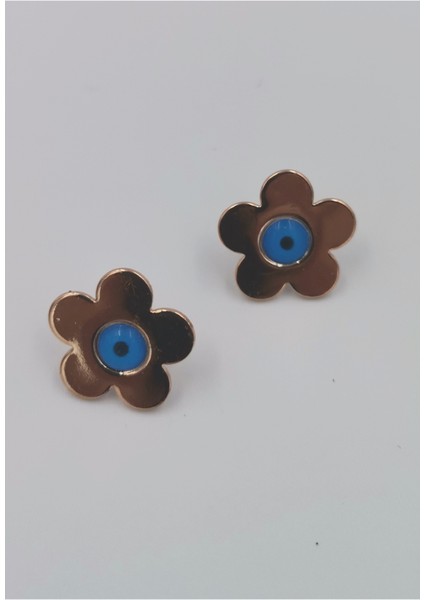 Gold Renk Figürlü Küpe