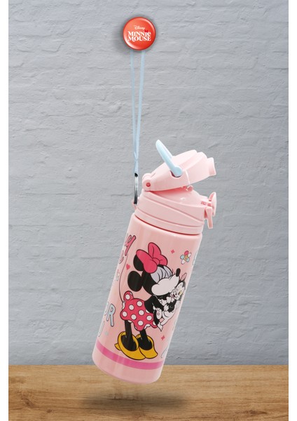 Mınnıe Mouse Plastik Matara Frx 500ML Jfu fırsatları