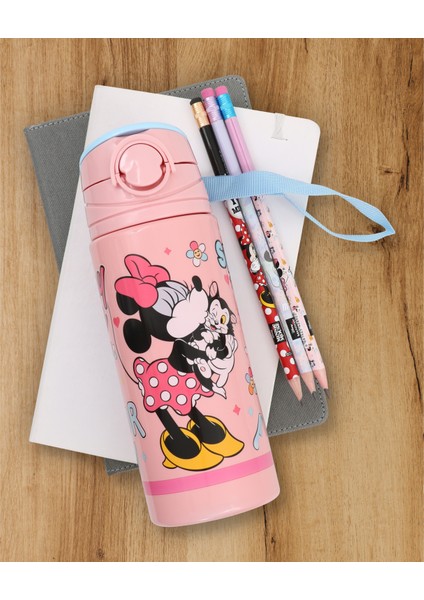 Mınnıe Mouse Plastik Matara Frx 500ML Jfu indirimleri